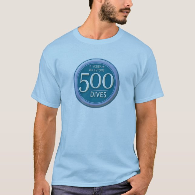 T-shirt 500 disques (Devant)