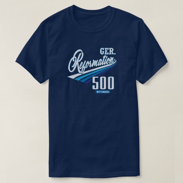 T-shirt 500th Chemise de cru de réforme d'anniversaire (Design devant)