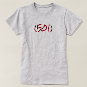 T-shirt (501) Code de zone