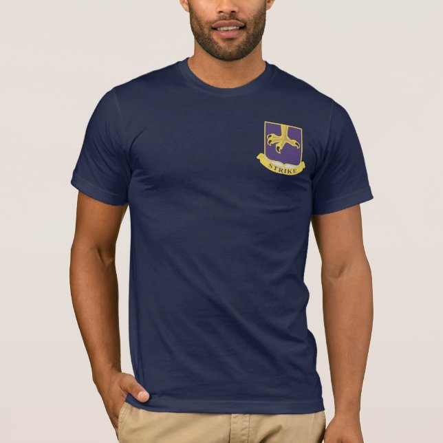 T-shirt 502nd Infanterie DUI + L'assaut aérien s'envole le (Devant)