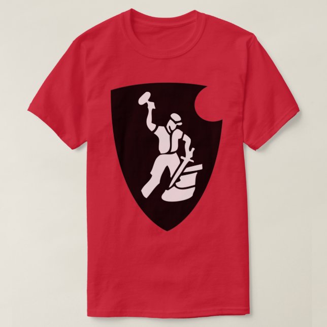 T-SHIRT 507TH HEAVY TANK BATTALION (Design devant)