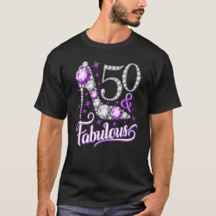 T-shirt 50 ans 50 ans et fabuleux depuis 1972 50e annivers