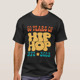 T-shirt 50 Ans 50E Anniversaire De L'Hip hop