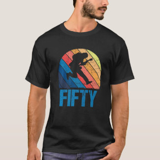 T-shirt 50 ans 50e anniversaire Homme Guitare Joueur Guita