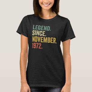 T-shirt 50 ans 50e Anniversaire Hommes Légende depuis le 1