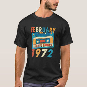 T-shirt 50 Ans Cadeaux Légende depuis février 1972 50e
