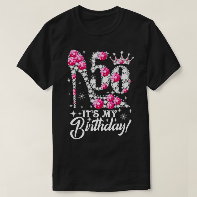 T-shirt 50 Ans C'Est Mon 50e Anniversaire Funny Pink Diamo (Design devant)