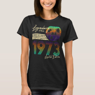 T-shirt 50 ans de légende depuis 1973 50e anniversaire