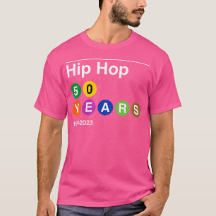 T-shirt 50 Ans D'Hip hop 1973-2023 50E Anniversaire