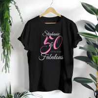 50 ans et Fabuleux Fête d'anniversaire personnalis