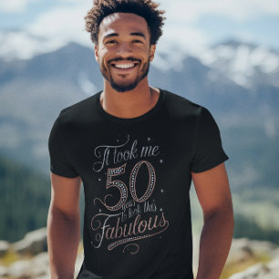 T-shirt 50 ans fabuleux