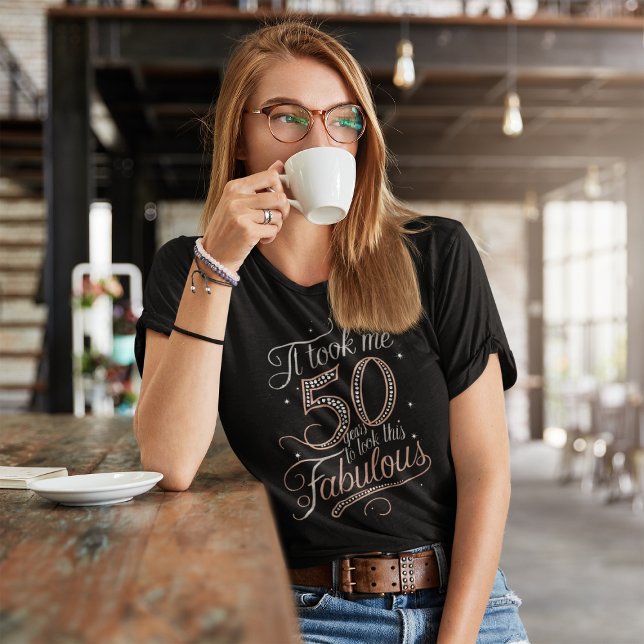T-shirt 50 ans fabuleux (Créateur téléchargé)