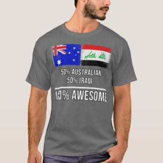 T-shirt 50 Australiens 50 Irakiens 100 Cadeaux fantastique