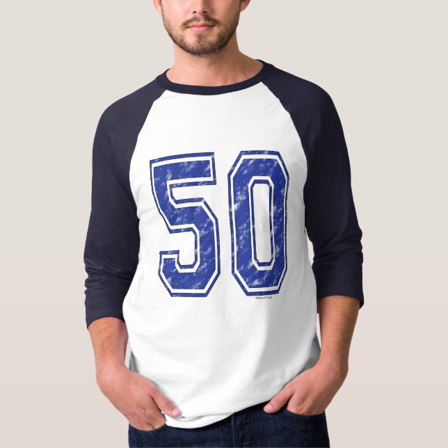 T-shirt 50 coutume Jersey (Devant)