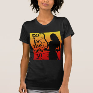 T-shirt 50 est les nouveaux 30, les cinquantième cadeaux