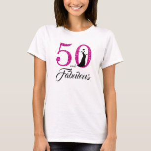 T-shirt 50 et cadeau d'anniversaire fabuleux