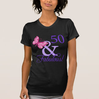 T-shirt 50 Et Fabuleux Anniversaire