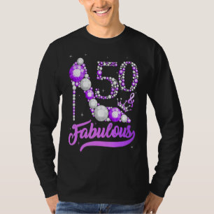 T-shirt 50 & Fabuleux 50 ans 50e anniversaire Diamant C