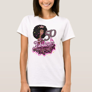 T-shirt 50 & Fabuleux. 50e anniversaire