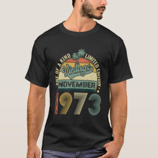 T-shirt 50 Magnifique Depuis Novembre 1973 50E