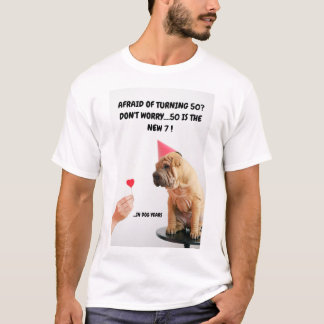 T-shirt 50°, ne vous inquiétez pas ! 50 est le NOUVEAU