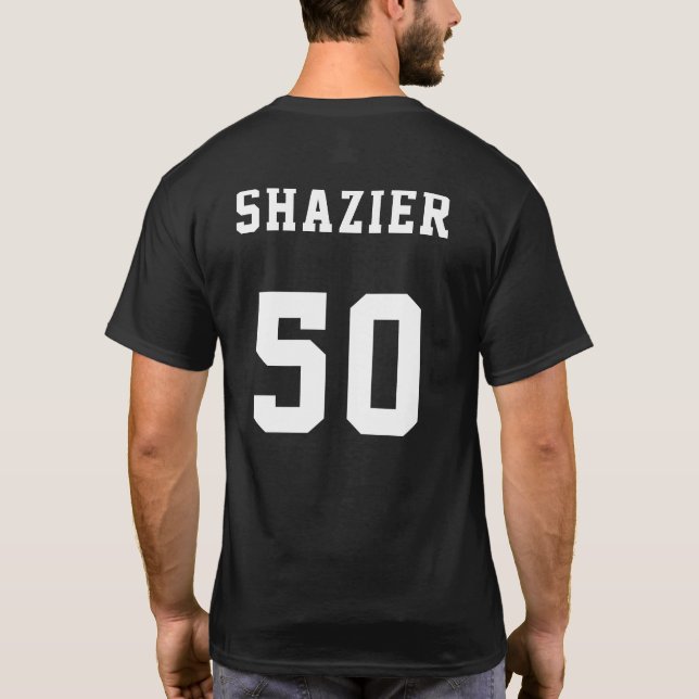 T-shirt 50 shazier des aciers (Dos)