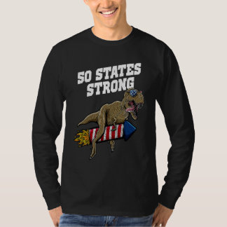 T-shirt 50 States Strong Patriotic American Patriotism USA