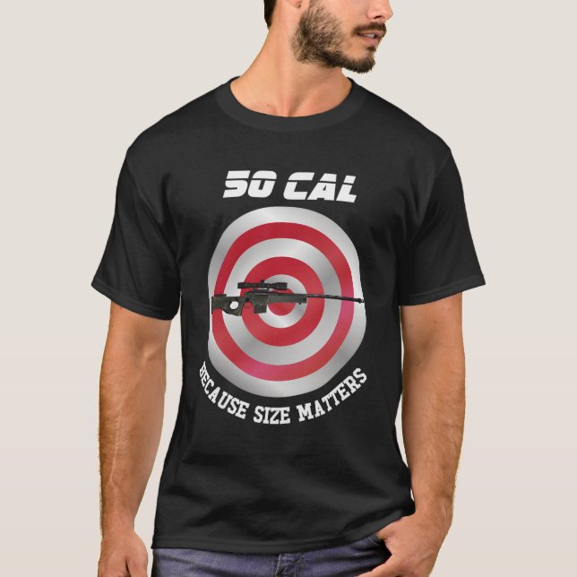 T-shirt 50 tireurs d'élite de calibre (Devant)