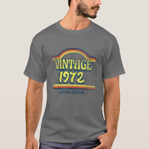 T-shirt 50E Anniversaire 1972 Vintage Edition Limitée 50 A