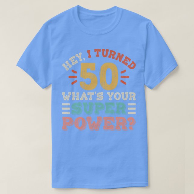 T-shirt 50e anniversaire 2 (Design devant)