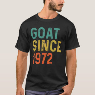 T-shirt 50E Anniversaire 50 Ans CHÈTE Depuis 1972