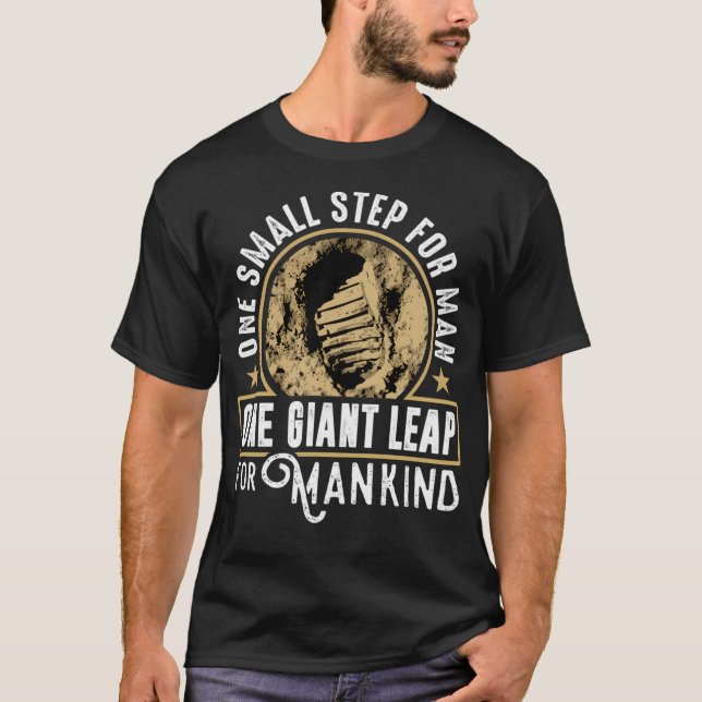 T-shirt 50E Anniversaire Apollo 11 Débarquement Lune Empre (Devant)