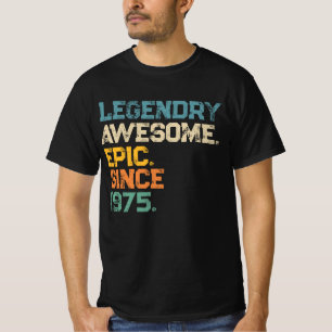T-shirt 50e anniversaire cadeau année personnalisée