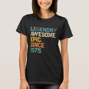 T-shirt 50e anniversaire cadeau année personnalisée