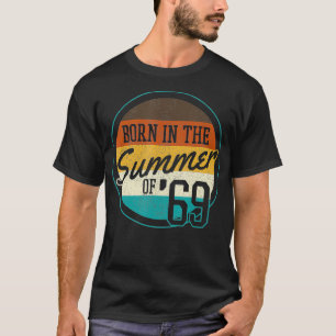 T-shirt 50e Anniversaire Cadeau Vintage 1969 Été Rétro De