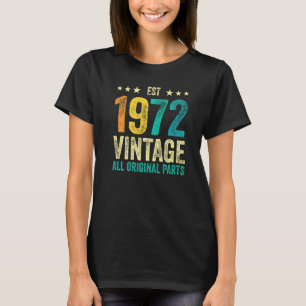 T-shirt 50e anniversaire Classic Retro Style Tee - shirt E