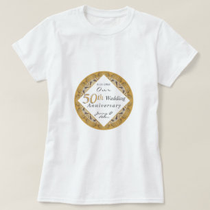 T-shirt 50e anniversaire de mariage 
