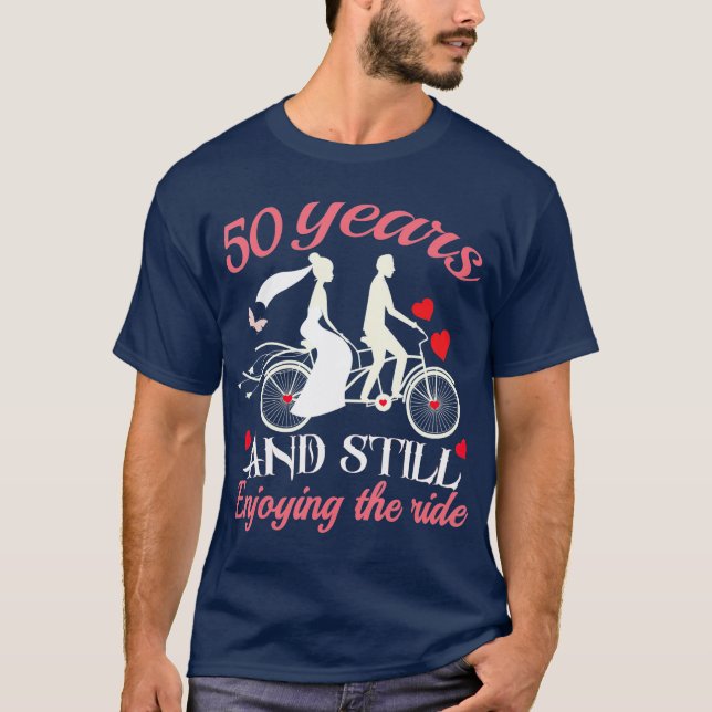 T-shirt 50e anniversaire de Mariage s 50 ans mariage (Devant)