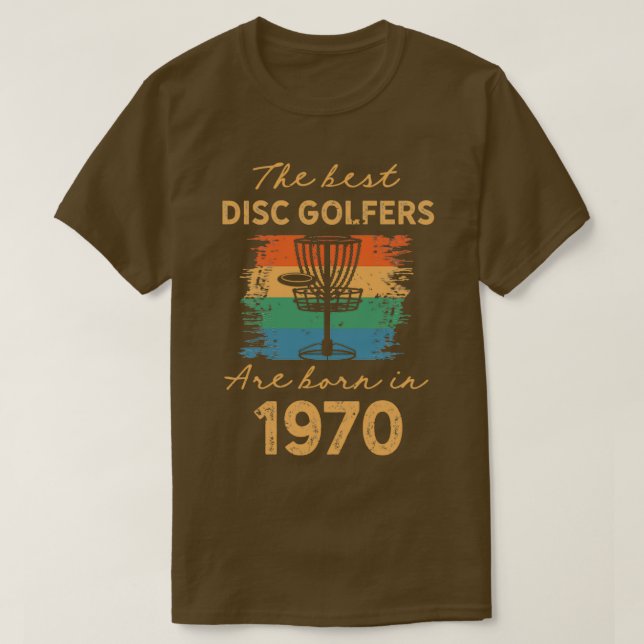 T-shirt 50e Anniversaire Disquette Golf Chemise Turning 50 (Design devant)