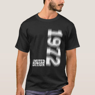 T-shirt 50E Anniversaire Femmes Hommes 50 Ans 1972 Trend G