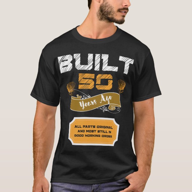 T-shirt 50e anniversaire Idée cadeau pour elle/lui maman p (Devant)