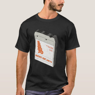 T-shirt 50E Anniversaire Meilleur De 1971 8 Piste Retro Vi