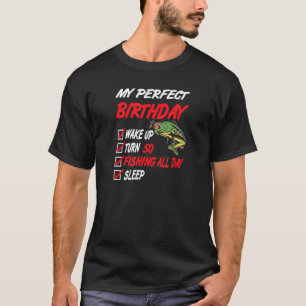 T-shirt 50e anniversaire parfait Pêche 50 ans Outdoor