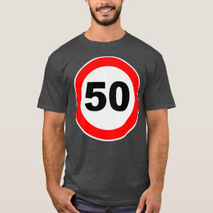T-shirt 50e anniversaire Route des cadeaux Signale anniver