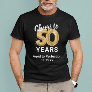 T-Shirt 50e Anniversaire Vieilli à la Perfection