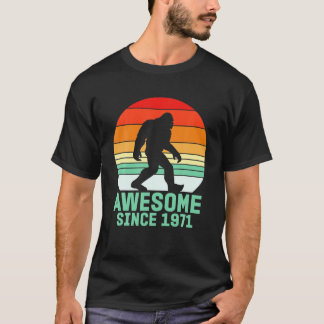 T-shirt 50E Anniversaire vintage 1971, 50E Anniversaire De