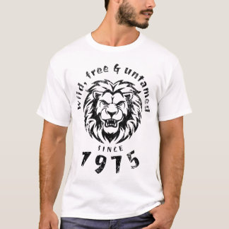 T-shirt 50e anniversaire Wild, libre & indompté depuis 197