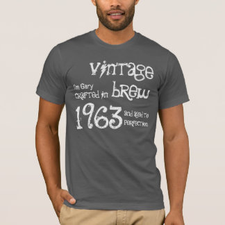T-shirt 50e cadeau d'anniversaire 1963 brasse Vintage