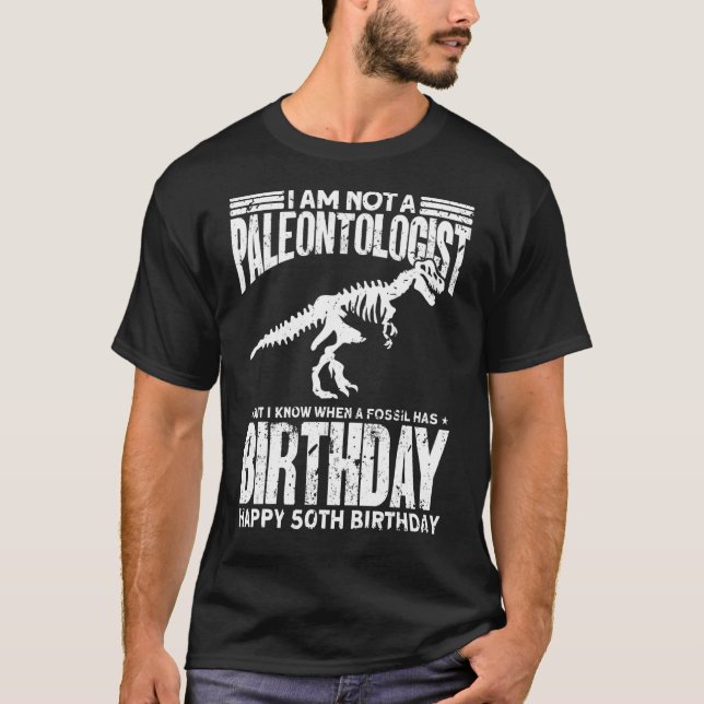 T-shirt 50e tenue Dinosaur 50e anniversaire (Devant)