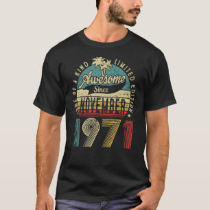 T-shirt 51 Ans 51ème Anniversaire Awesome depuis Novembe